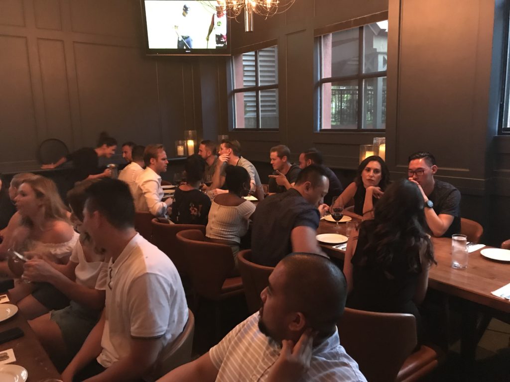 IT/IQ Tech Recruiters team dinner in Whistler